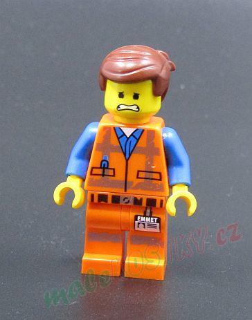 Lego figurka - Emmet - prasklý bok
