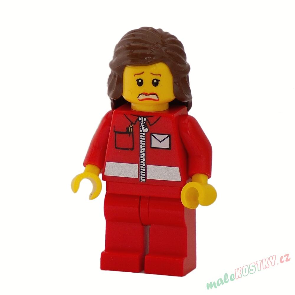 Lego figurka pošťák