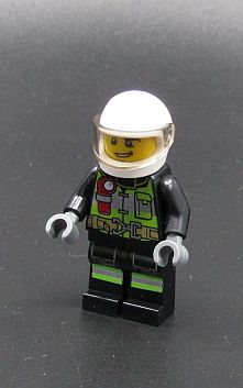 Lego figurka city - hasič potápěč