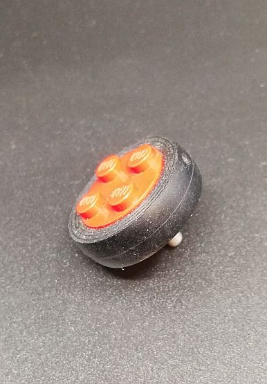 Lego kolo s tyčkou