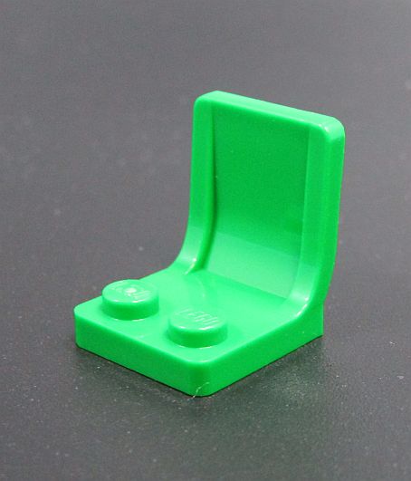 Lego sedačka 2x2 zelená