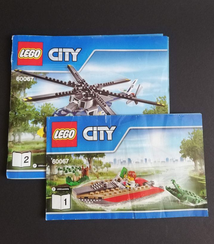 LEGO® City 60067 Pronásledování helikoptérou - POUŽITÉ