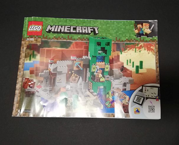 LEGO® Minecraft® 21155 Creepův důl - POUŽITÝ