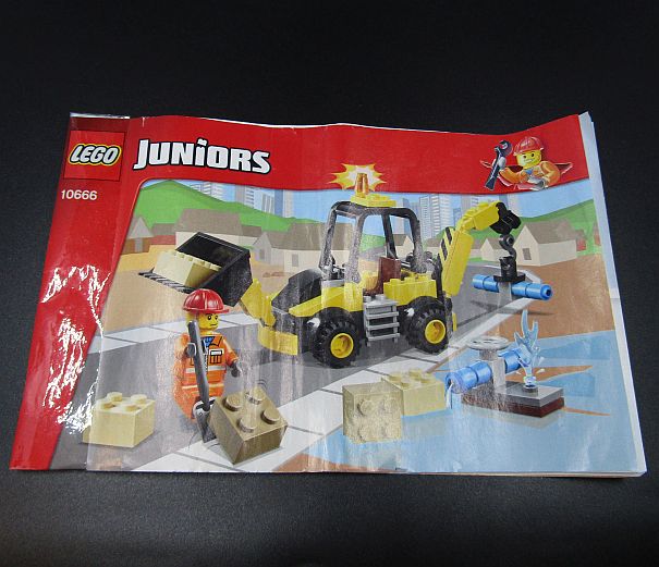 LEGO Juniors 10666 Bagr - POUŽITÝ