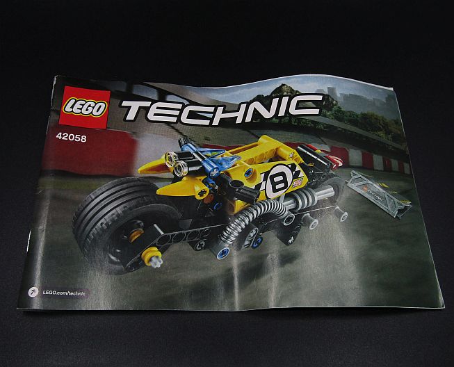 LEGO® Technic 42058 Motorka pro kaskadéry - POUŽITÉ