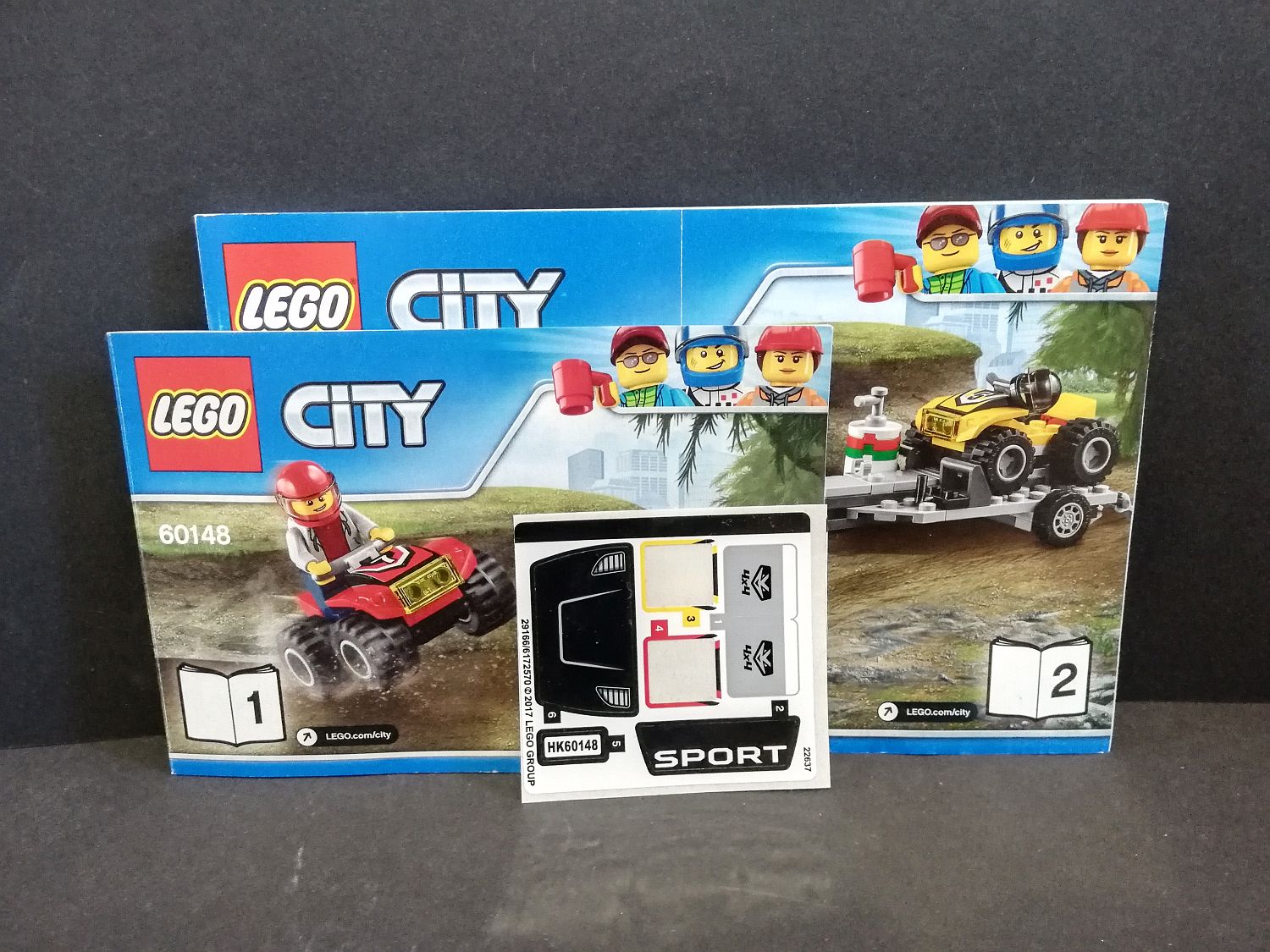 LEGO® City 60148 Závodní tým čtyřkolek - POUŽITÉ