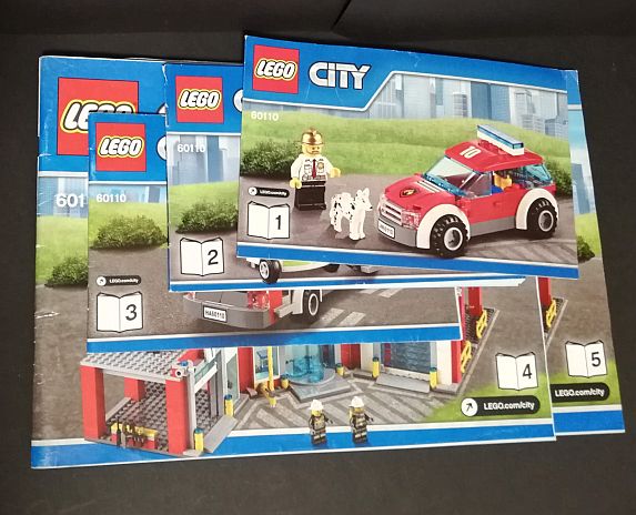 LEGO® City 60110 Hasičská stanice - POUŽITÉ