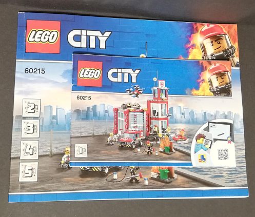 LEGO® City 60215 Hasičská stanice - POUŽITÉ