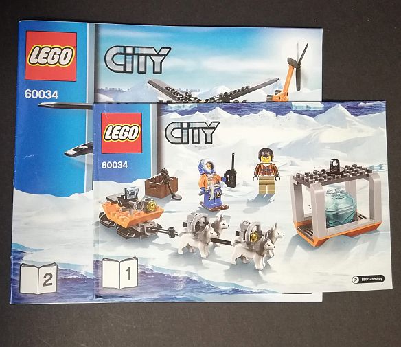 LEGO® City 60034 Polární Helikoptéra - POUŽITÉ