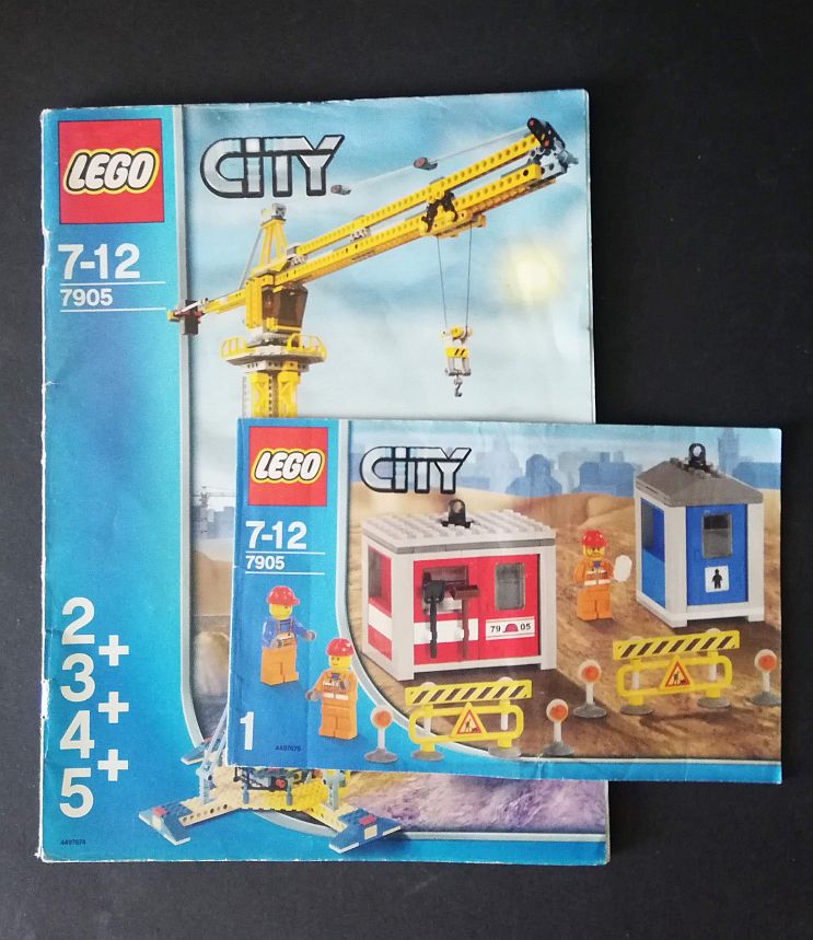 LEGO® City 7905 Věžový jeřáb - POUŽITÝ