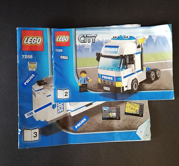 Lego 7288 - Policejní kamion - POUŽITÝ