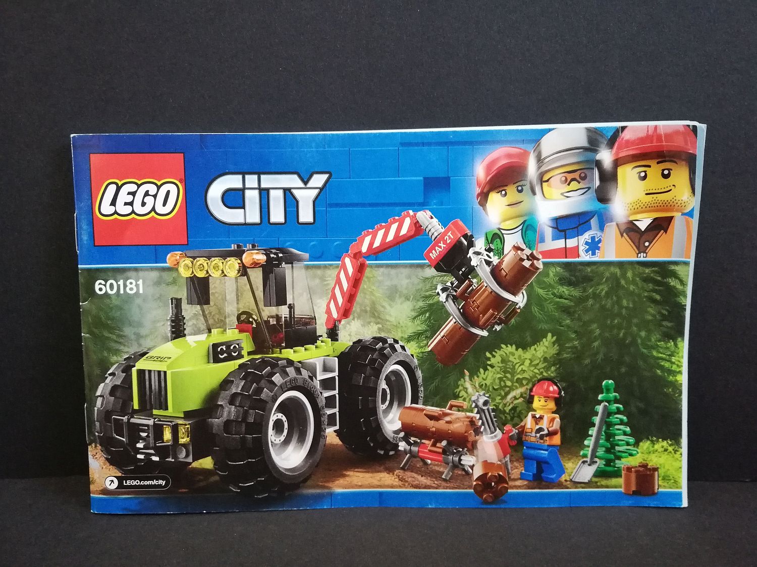 LEGO® City 60181 Traktor do lesa - POUŽITÉ