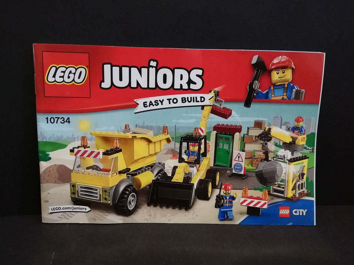 LEGO® Juniors 10734 Demoliční práce na staveništi - POUŽITÉ