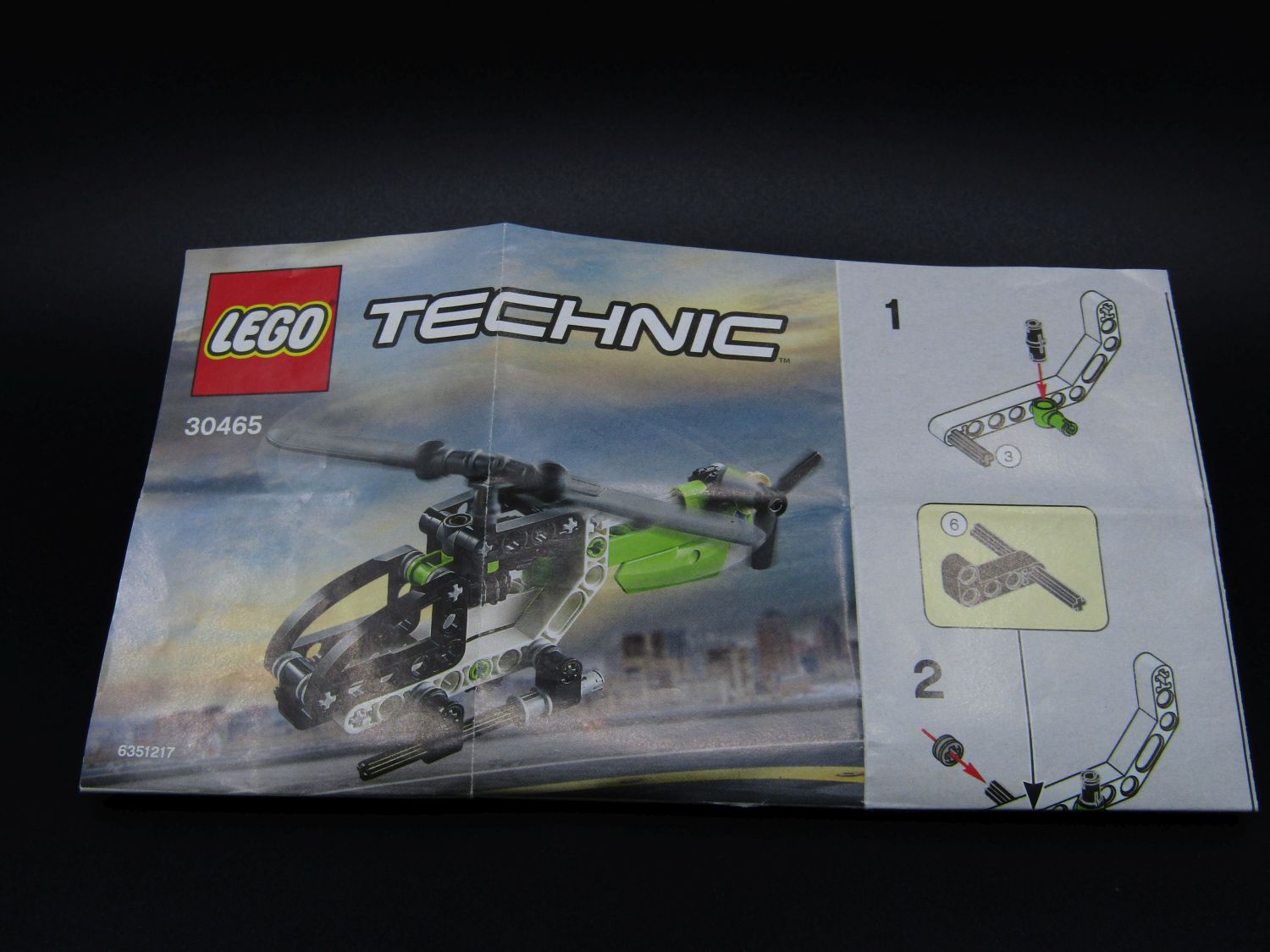 Lego® Technic Helikoptéra - POUŽITÉ