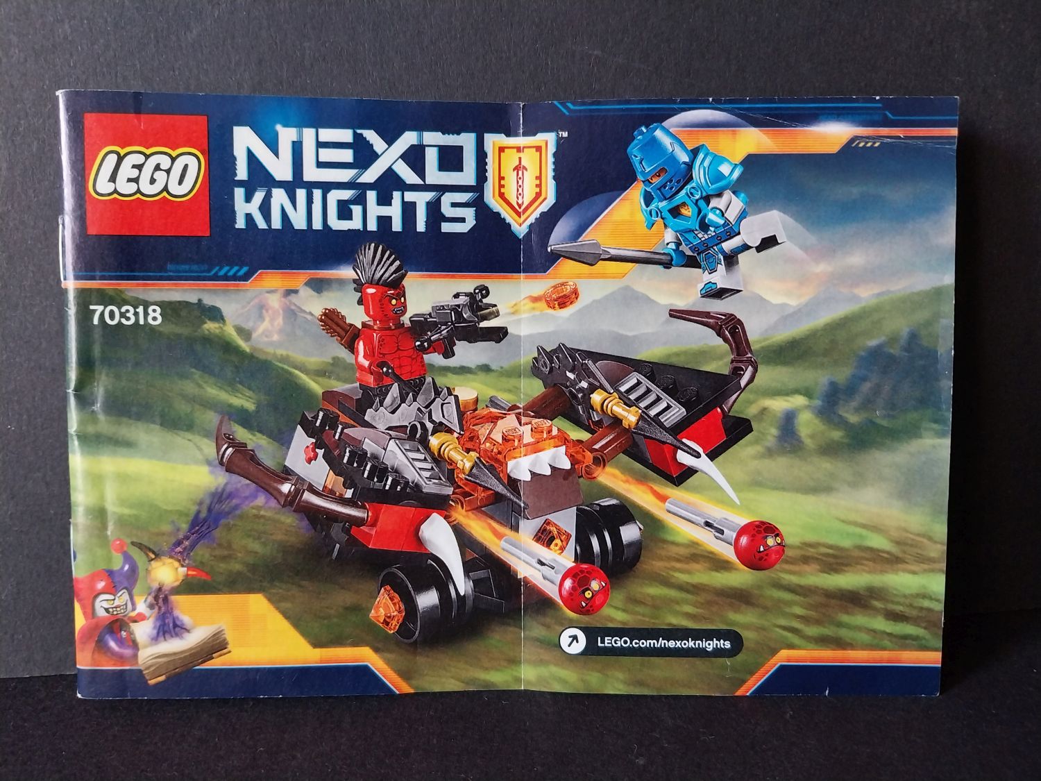 LEGO® Nexo Knights 70318 Glob Lobber - POUŽITÉ