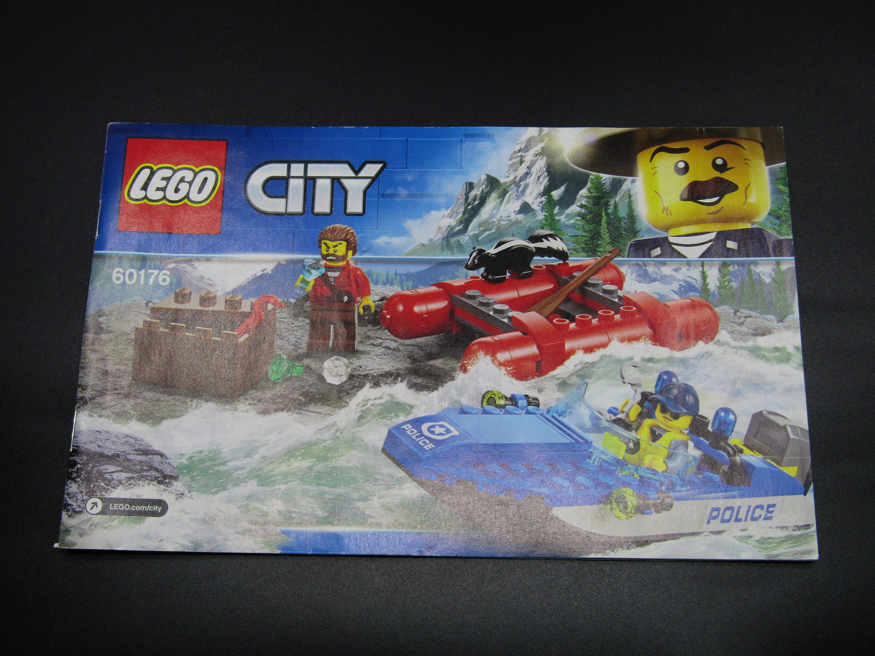 LEGO® City 60176 Útěk na divoké řece - POUŽITÉ
