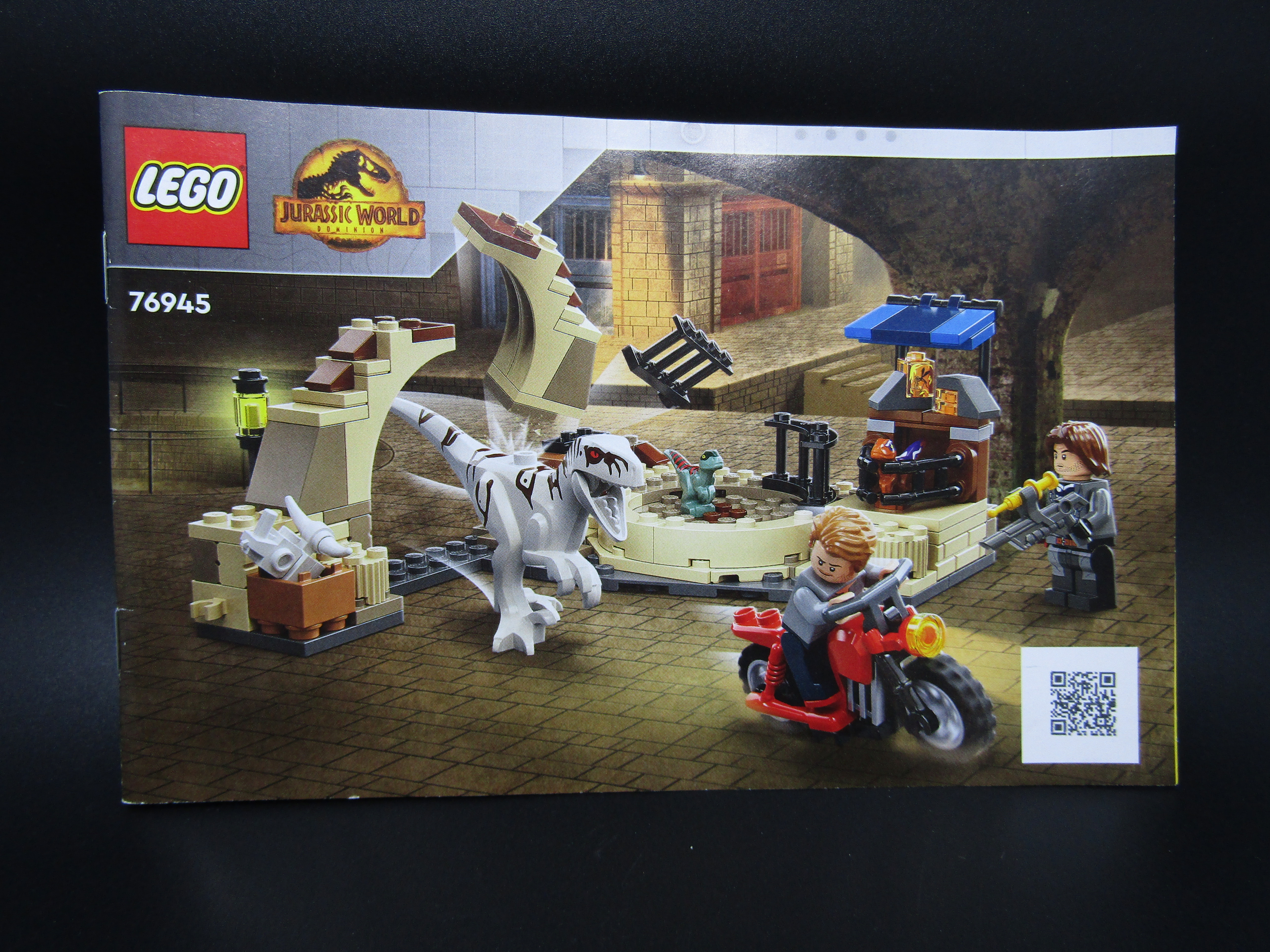 LEGO® Jurassic World 76945 Atrociraptor: honička na motorce - NEHRANÉ