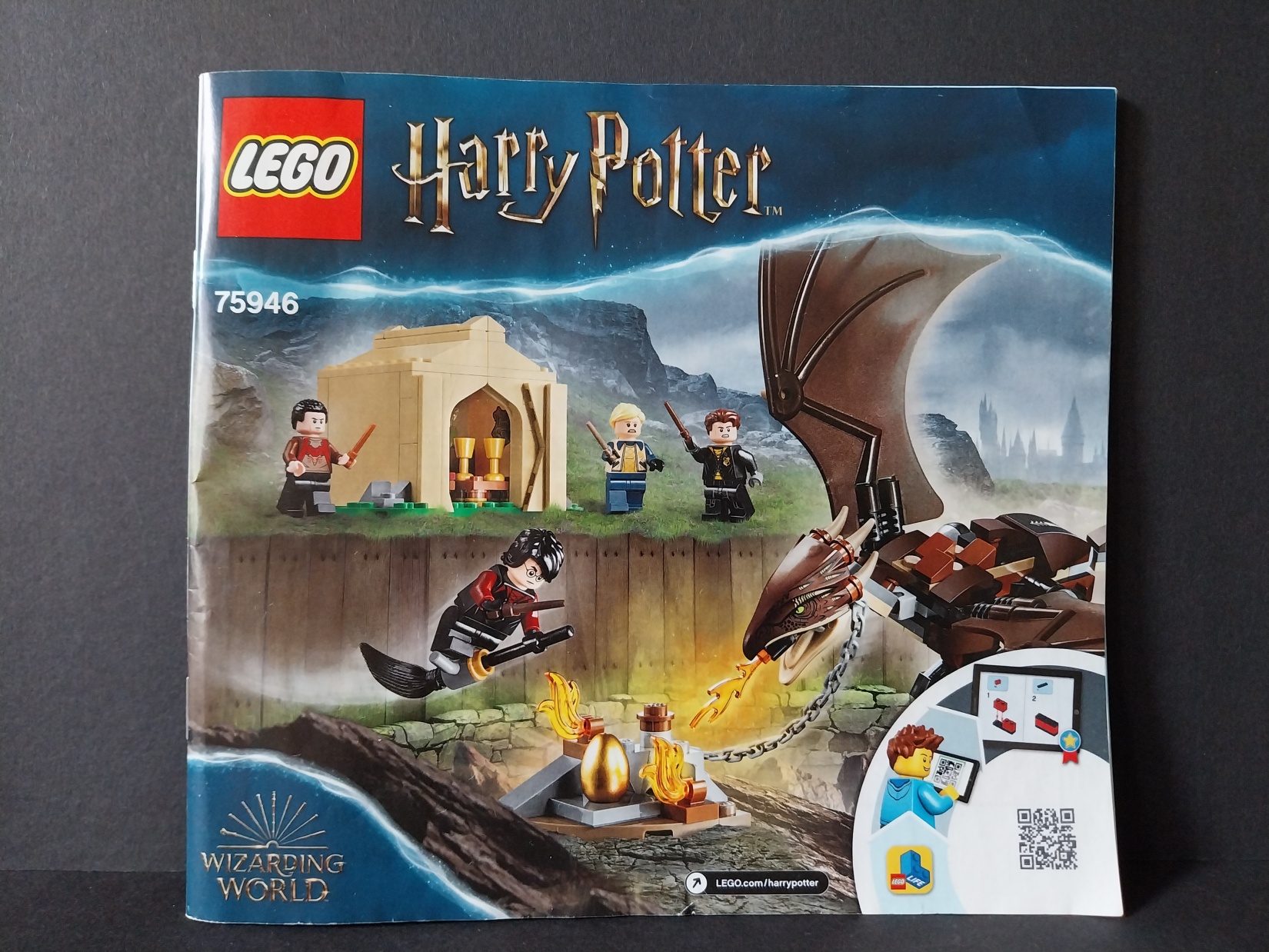 LEGO® Harry Potter™ 75946 Maďarský trnoocasý drak: Turnaj tří kouzelníků - POUŽITÉ