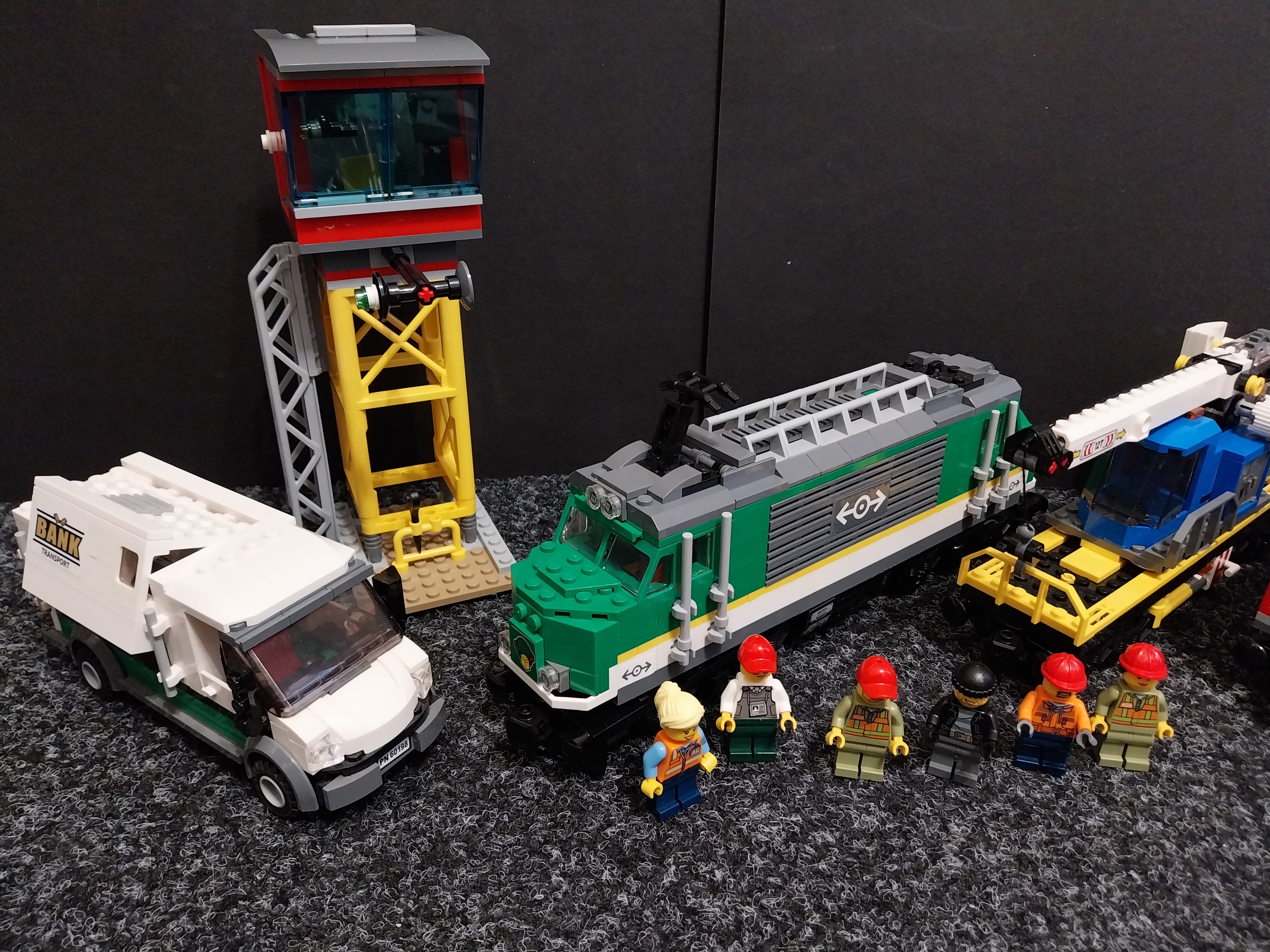 LEGO® City 60198 Nákladní vlak - NEÚPLNÝ
