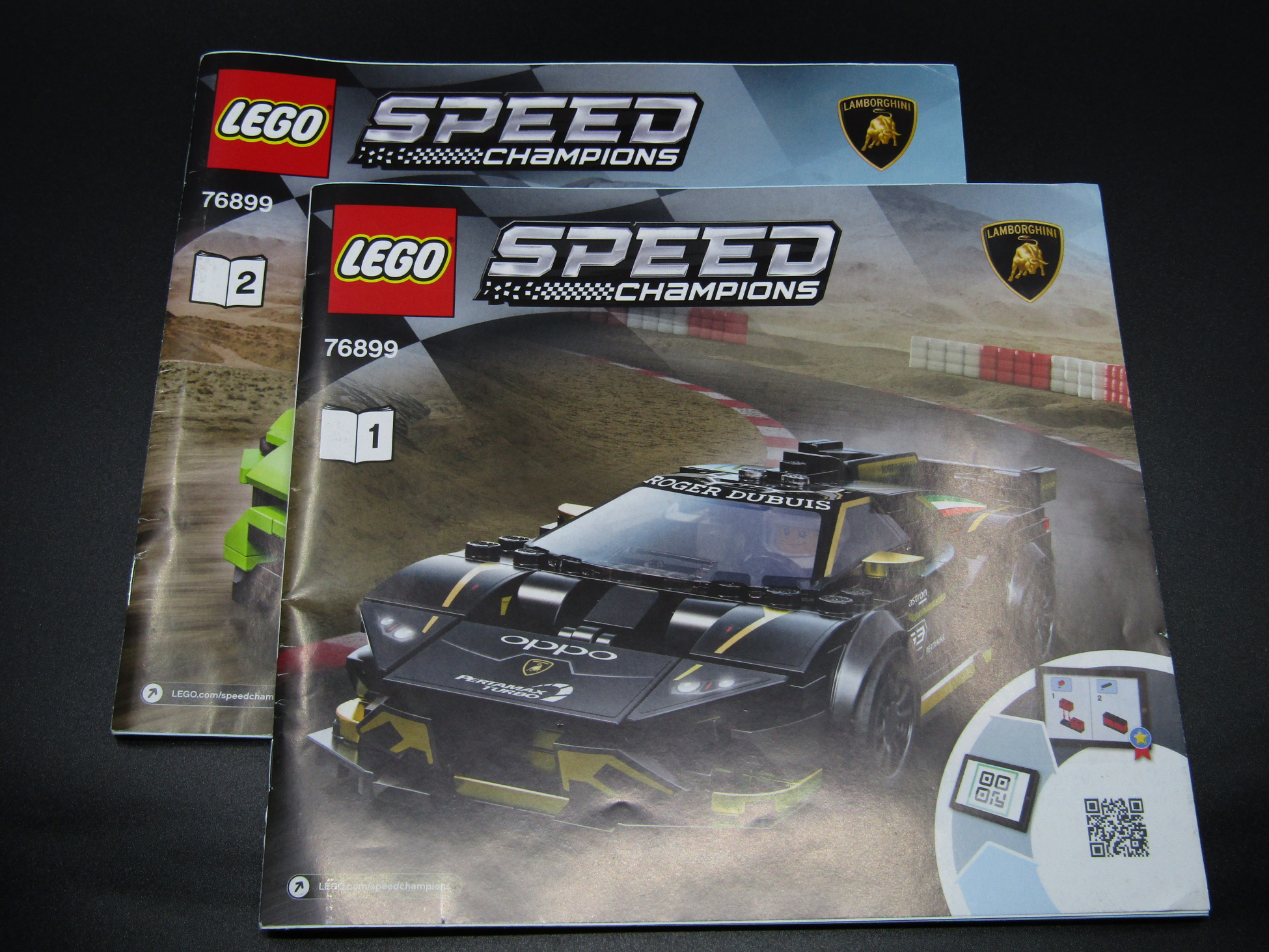 LEGO® Speed Champions 76899 Lamborghini Urus ST-X & Lamborghini Huracán Super Trofeo EVO - POUŽITÉ