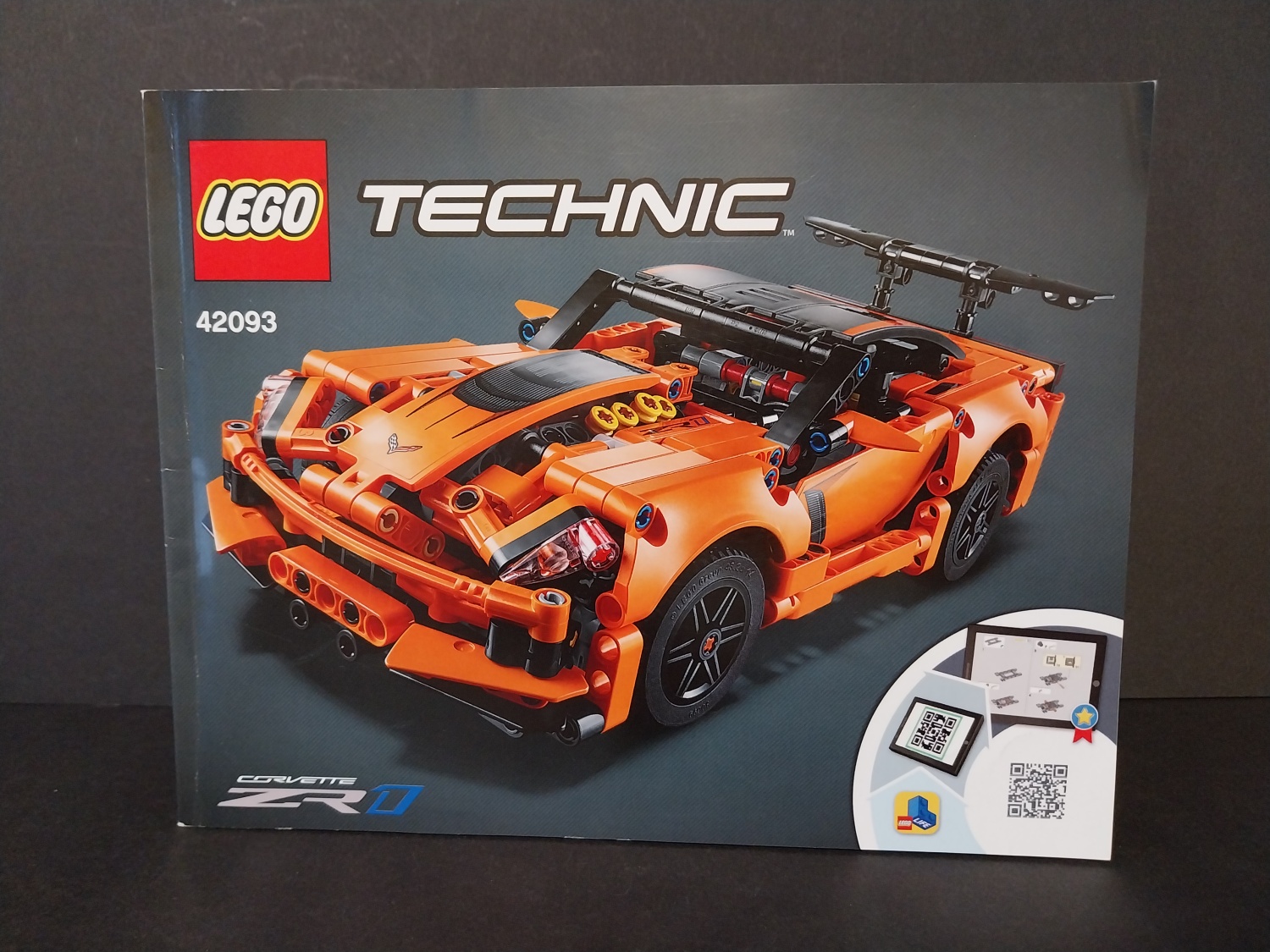 LEGO® Technic 42093 Chevrolet Corvette ZR1 - POUŽITÉ