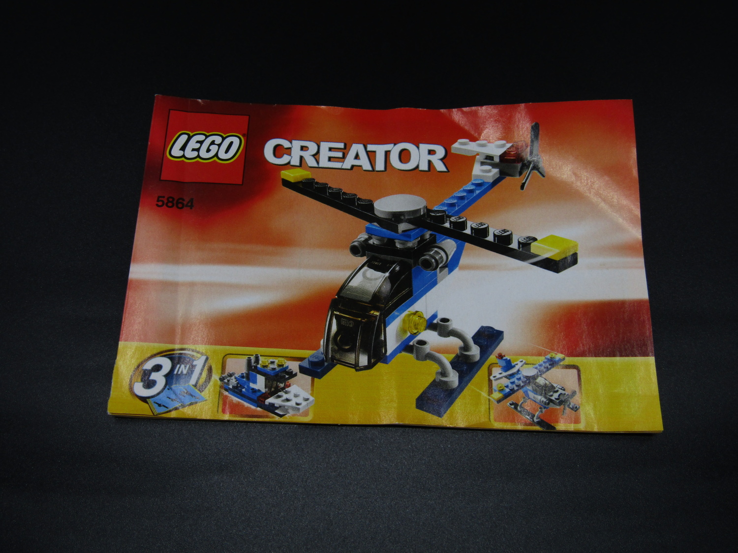 LEGO® Creator 5864 Mini helikoptéra - POUŽITÉ
