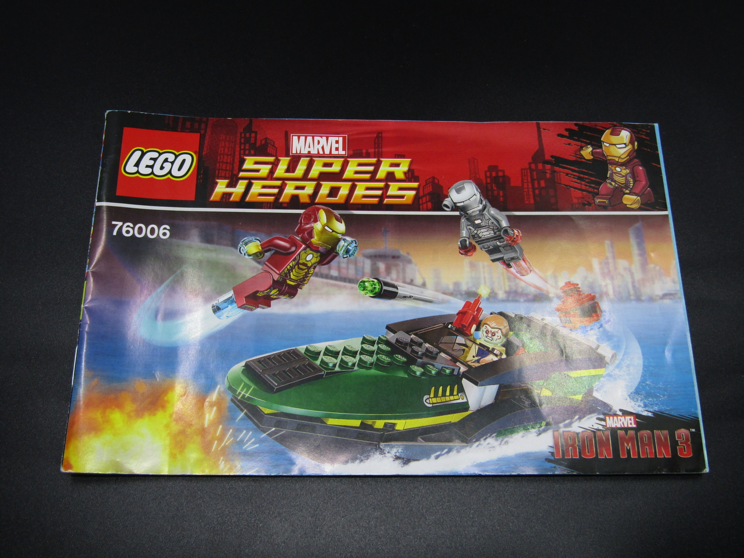 LEGO® Super Heroes 76006 Iron Man Bitva v přístavu - POUŽITÉ