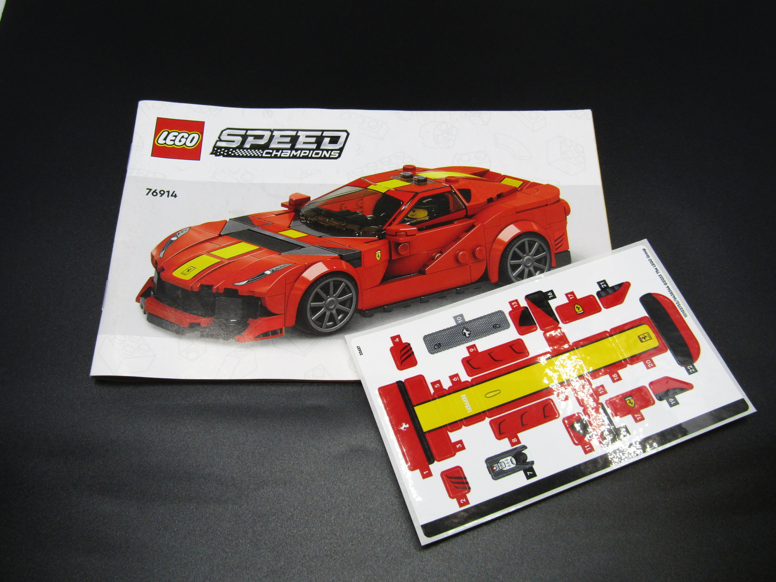 LEGO® Speed Champions 76914 Ferrari 812 Competizione - POUŽITÉ