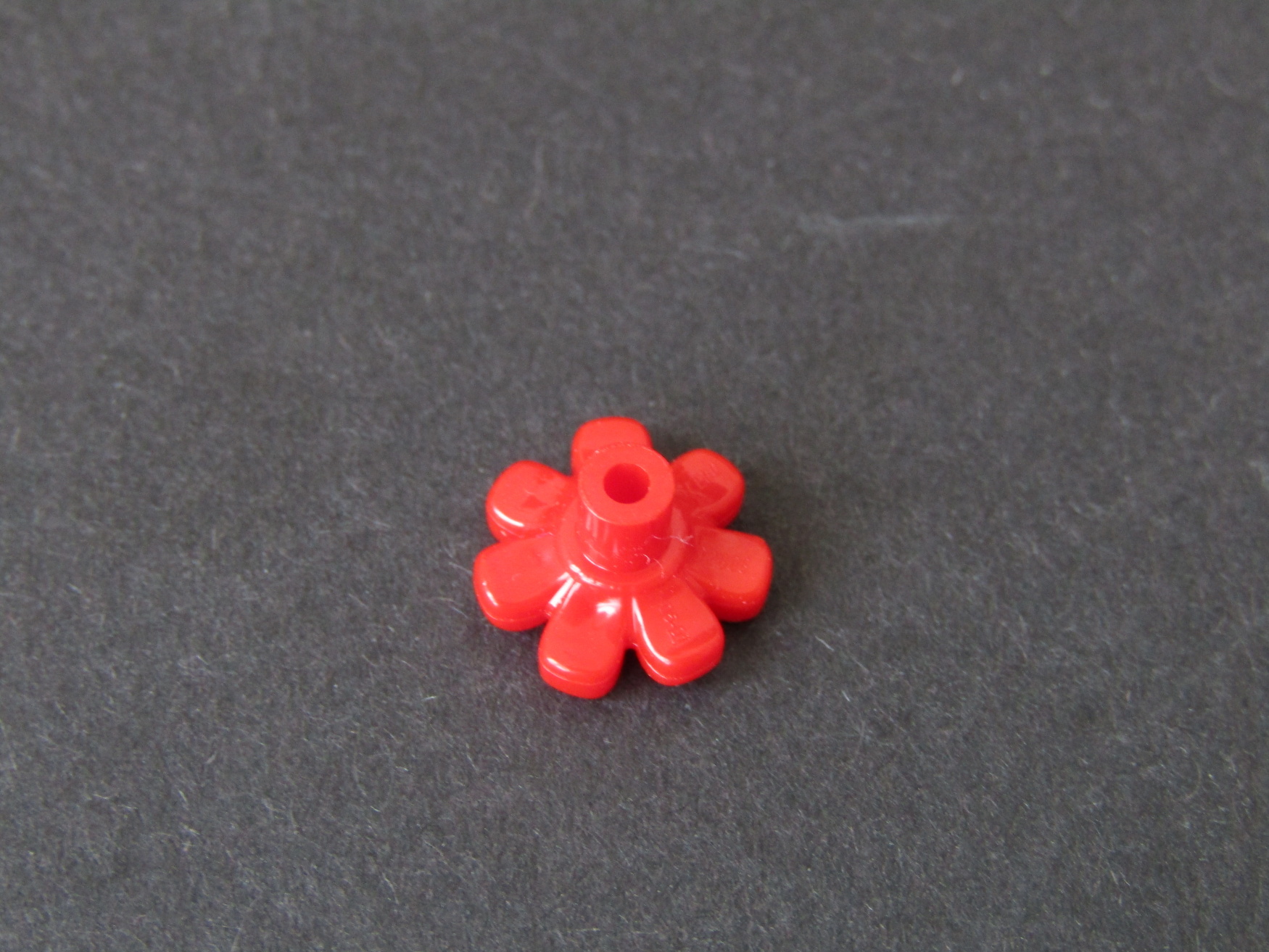 Lego květ - červený