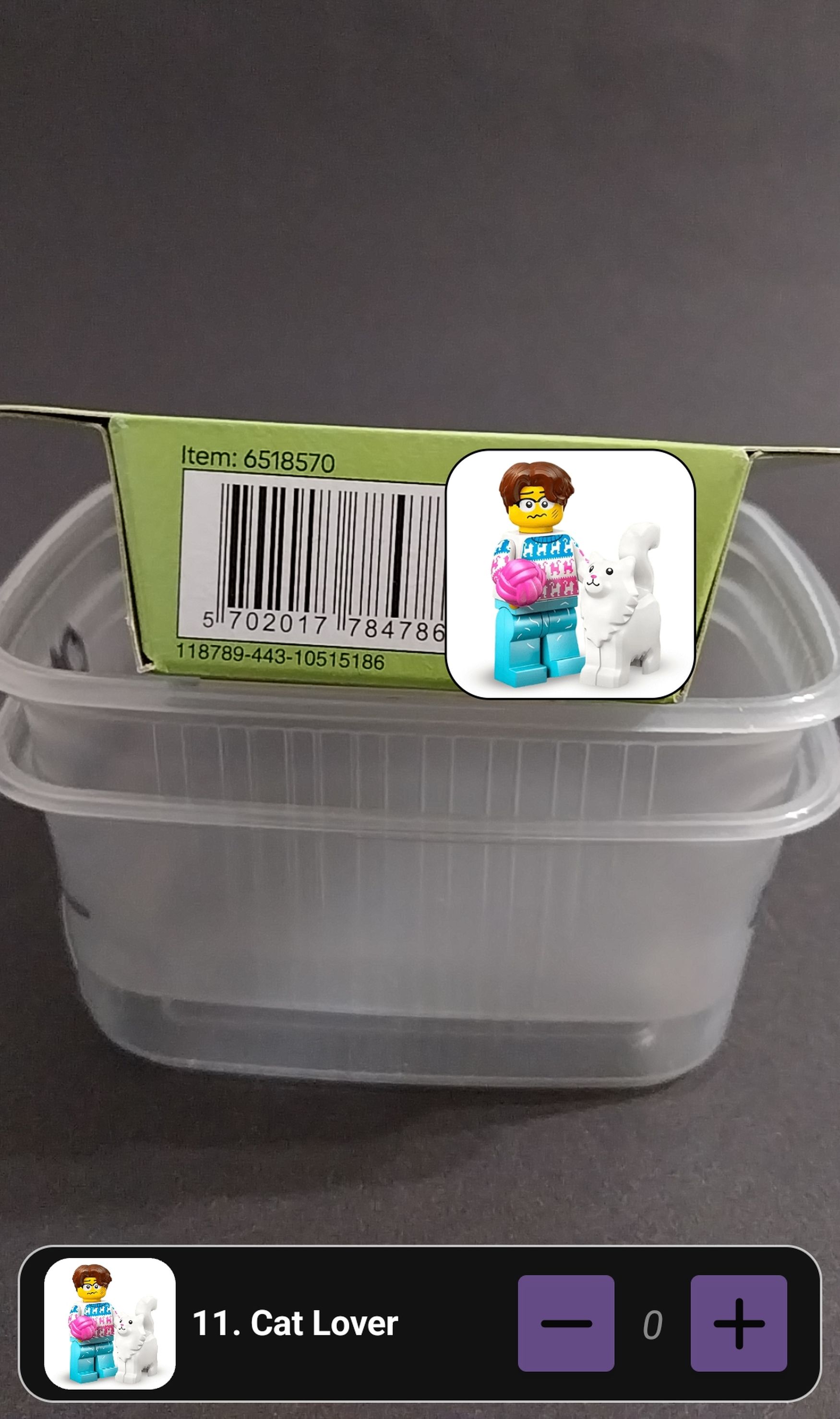 LEGO® 71048 minifigurky 27. série - 11. Cat Lover