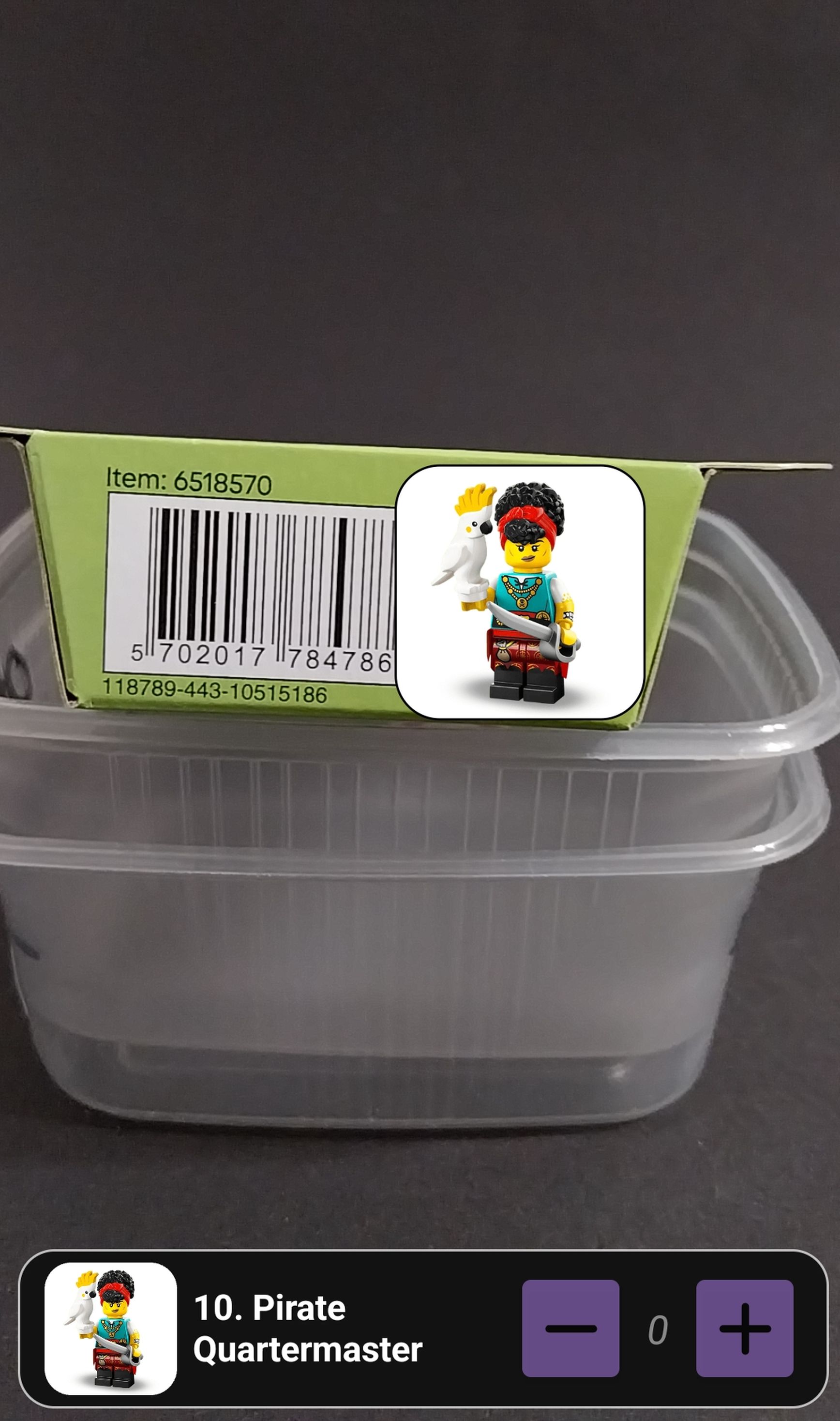 LEGO® 71048 minifigurky 27. série - 10. Pirate Quartermaster