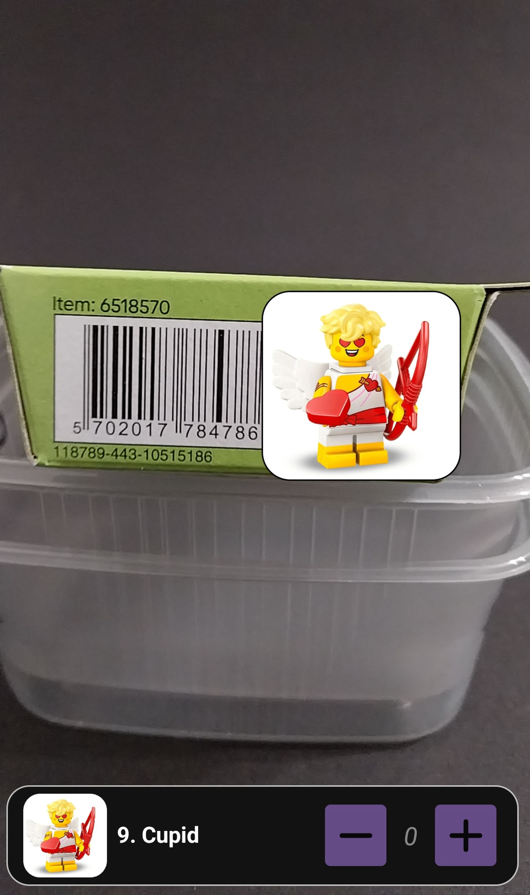 LEGO® 71048 minifigurky 27. série - 09. Cupid