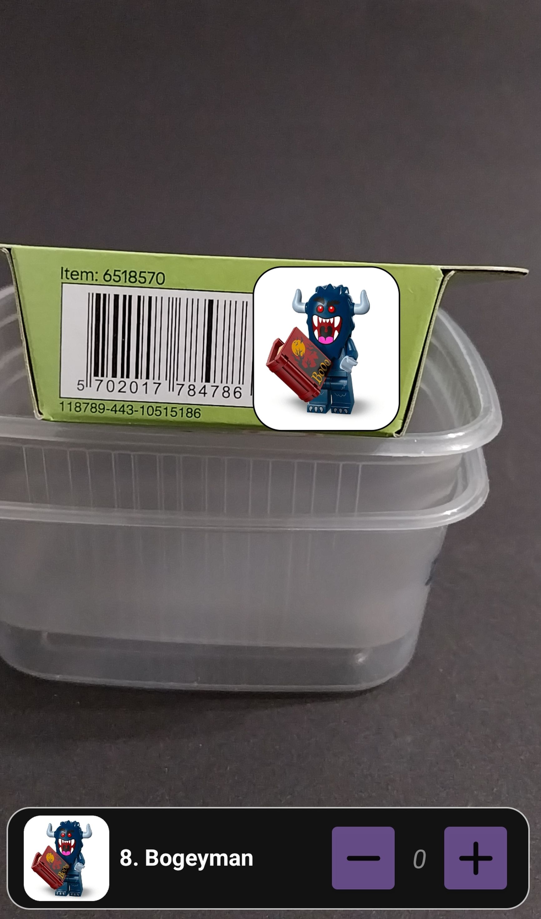 LEGO® 71048 minifigurky 27. série - 08. Bogeyman