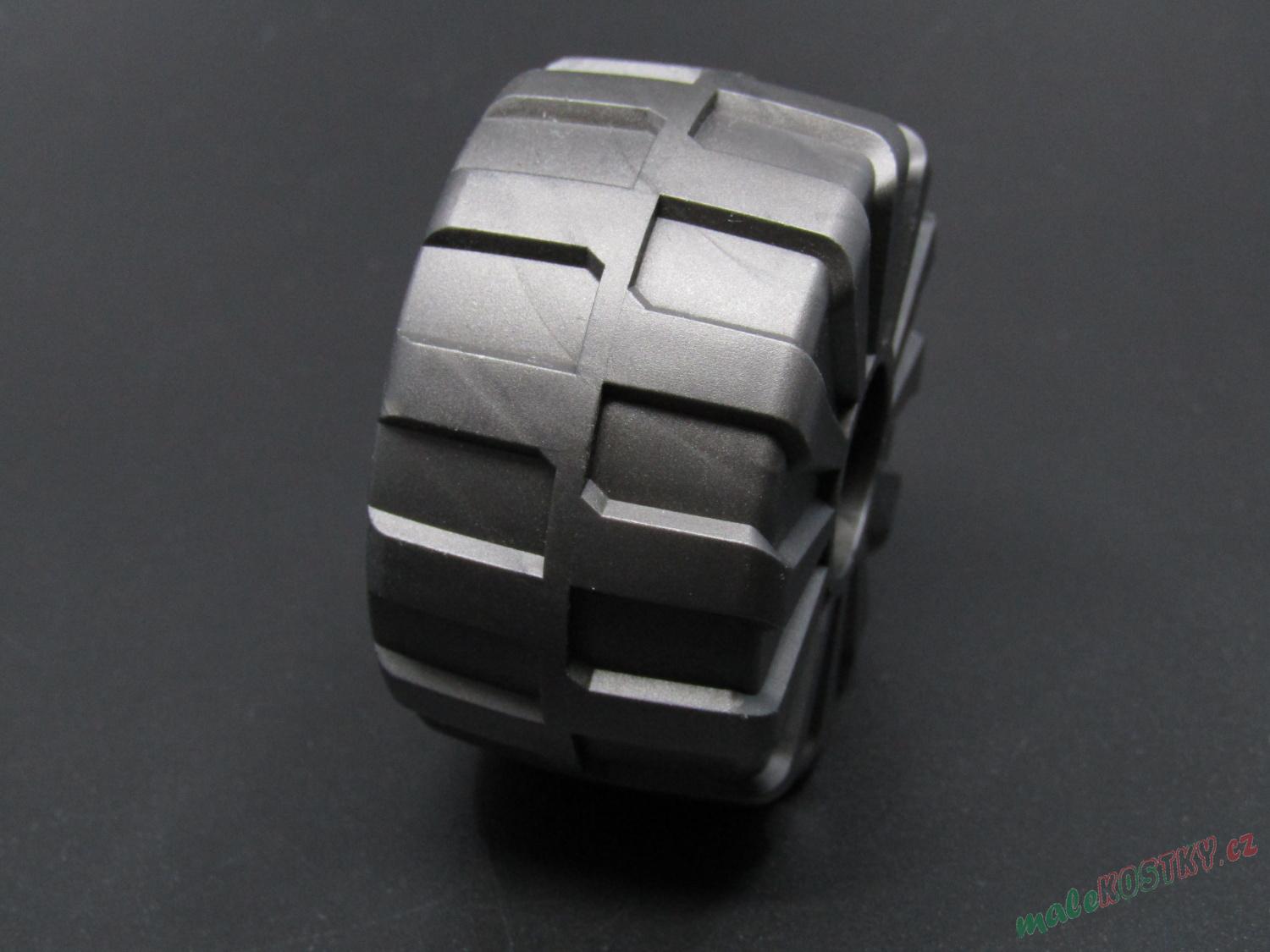 Lego® kolo - celoplastové 54mm D. x 30mm - leskle tmavě šedé