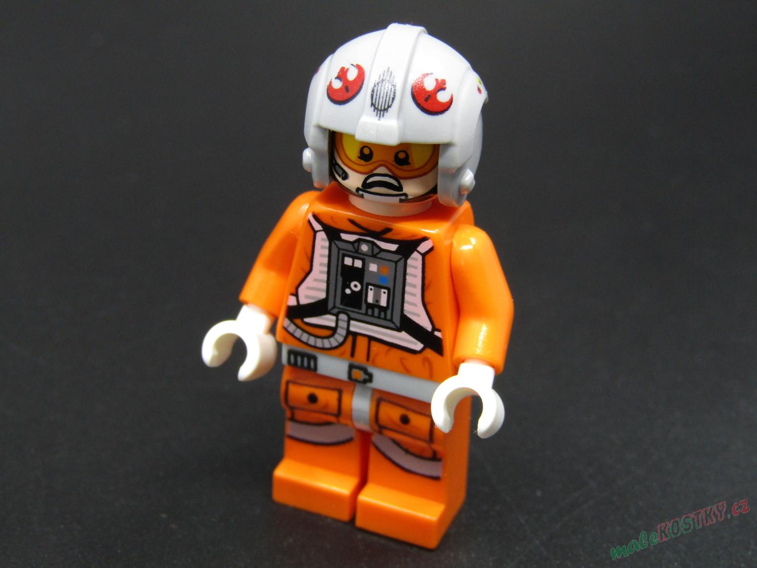 Lego Star wars figurka - Snowspeeder Pilot - PRASKLÉ TĚLO