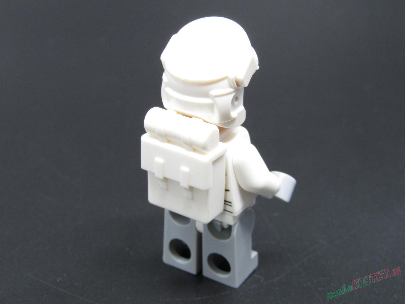 Lego Star wars figurka - Hoth Rebel Trooper White Uniform (Frown)