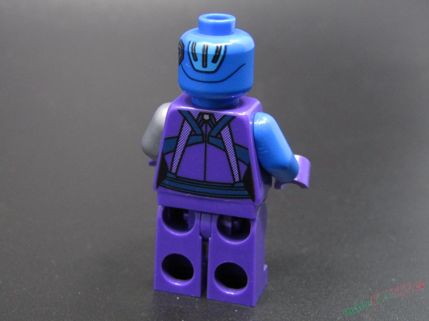 Lego figurka Super Heroes - Nebula - Blue Head