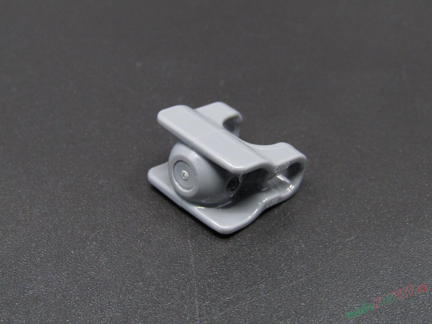 Lego Bionicle/Hero Factory kloub ruky-nohy - tmavě šedý - dark bluish gray