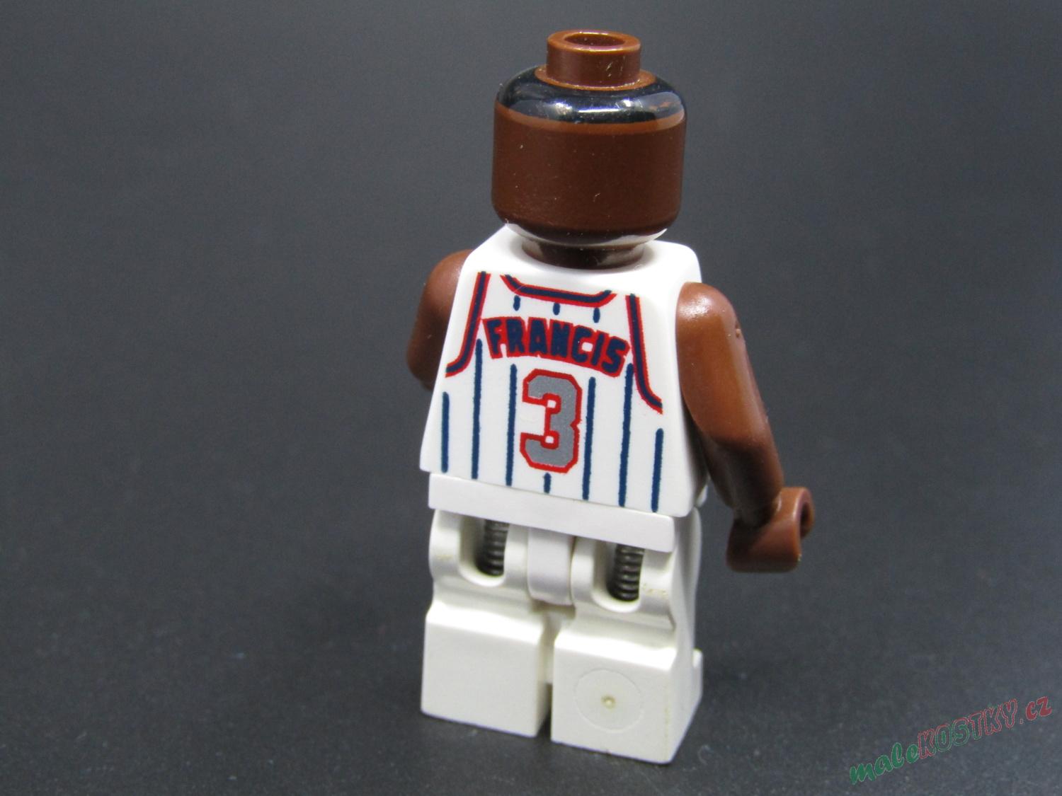 Lego figurka basketbalista NBA Steve Francis, Houston Rockets #3