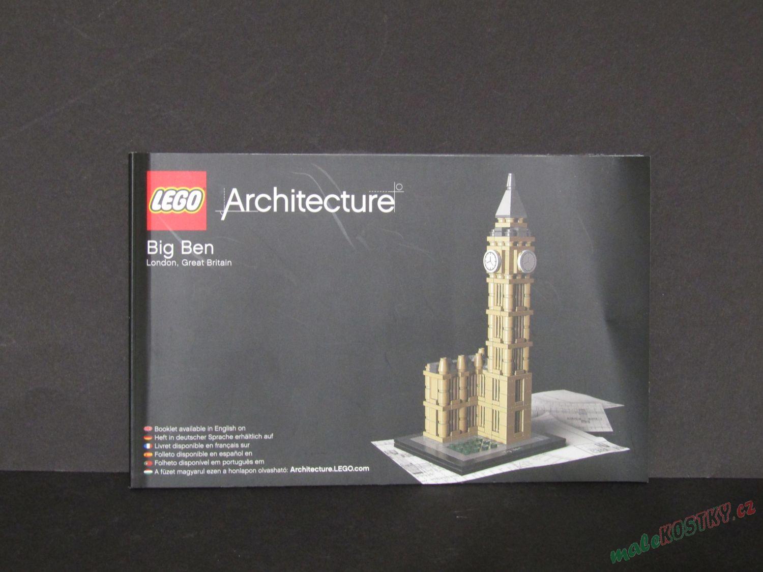 LEGO® Architecture 21013 Big Ben - POUŽITÉ