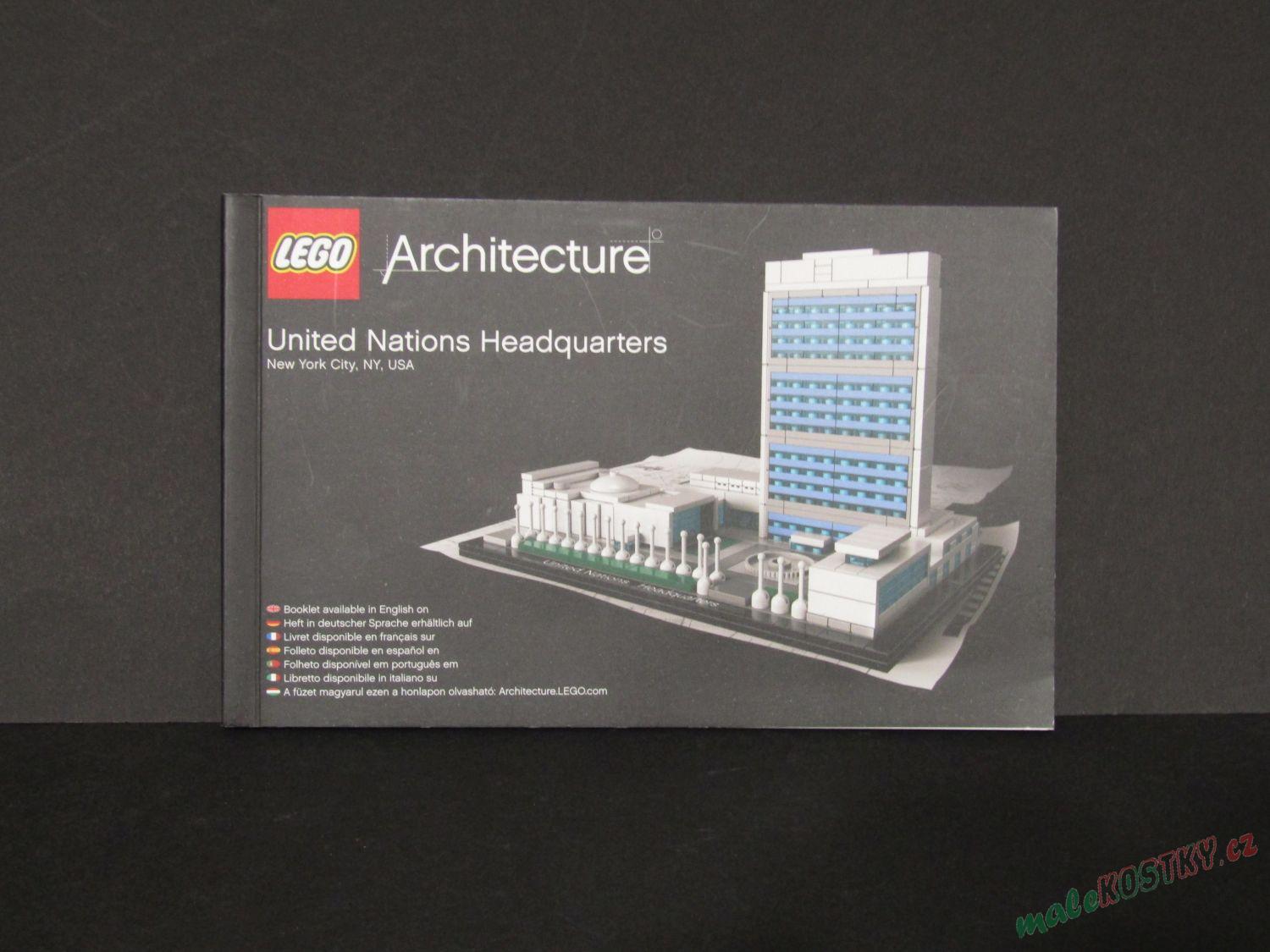 LEGO® Architecture 21018 Sídlo OSN - POUŽITÉ