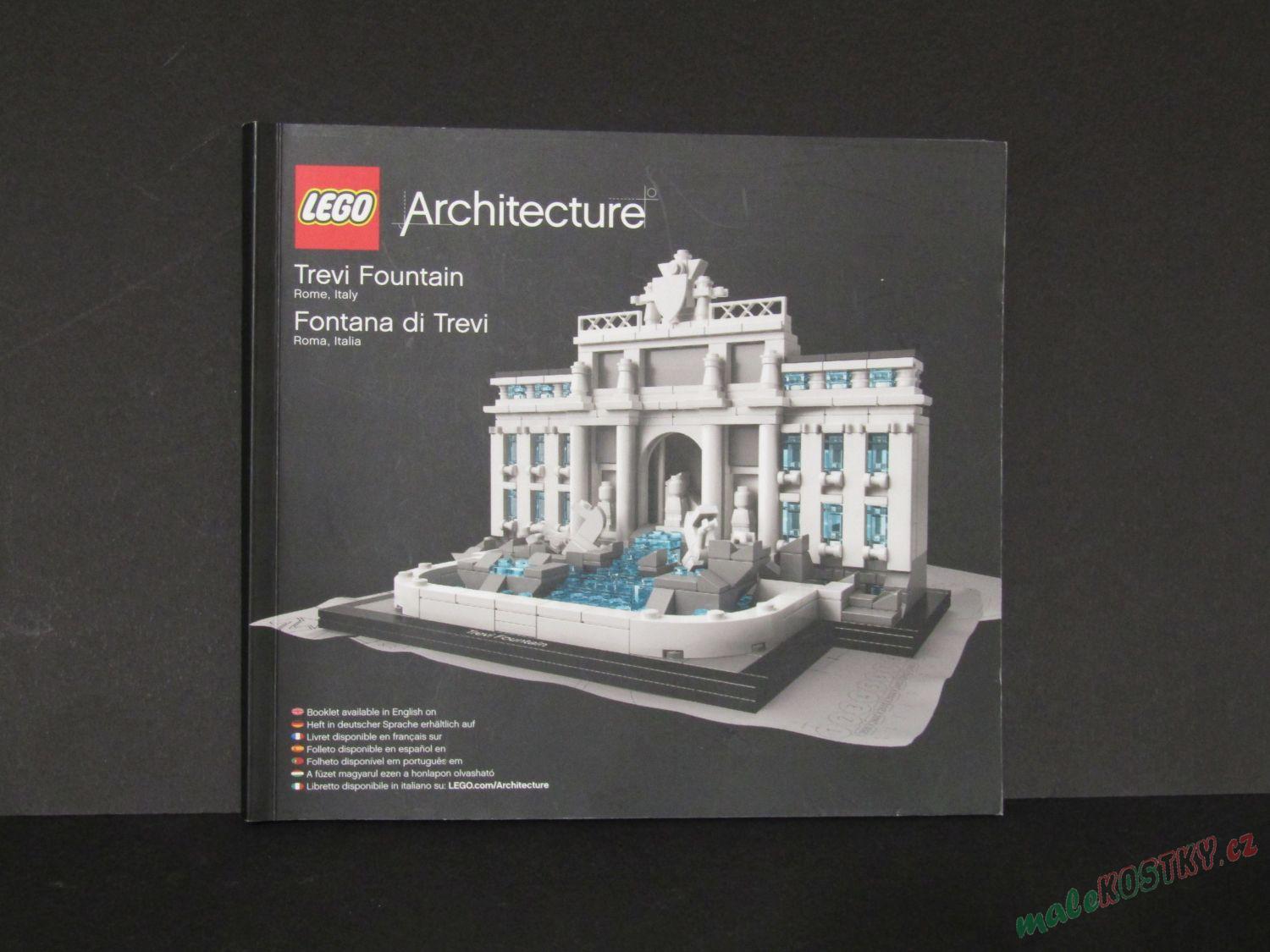 LEGO® Architecture 21020 Trevi Fountain - POUŽITÉ