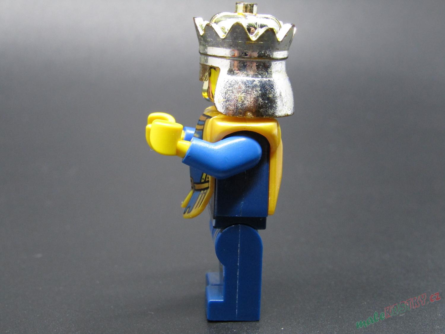 Lego figurka Castle - Fantasy Era - Korunní král - NAPRASKLÉ TĚLO
