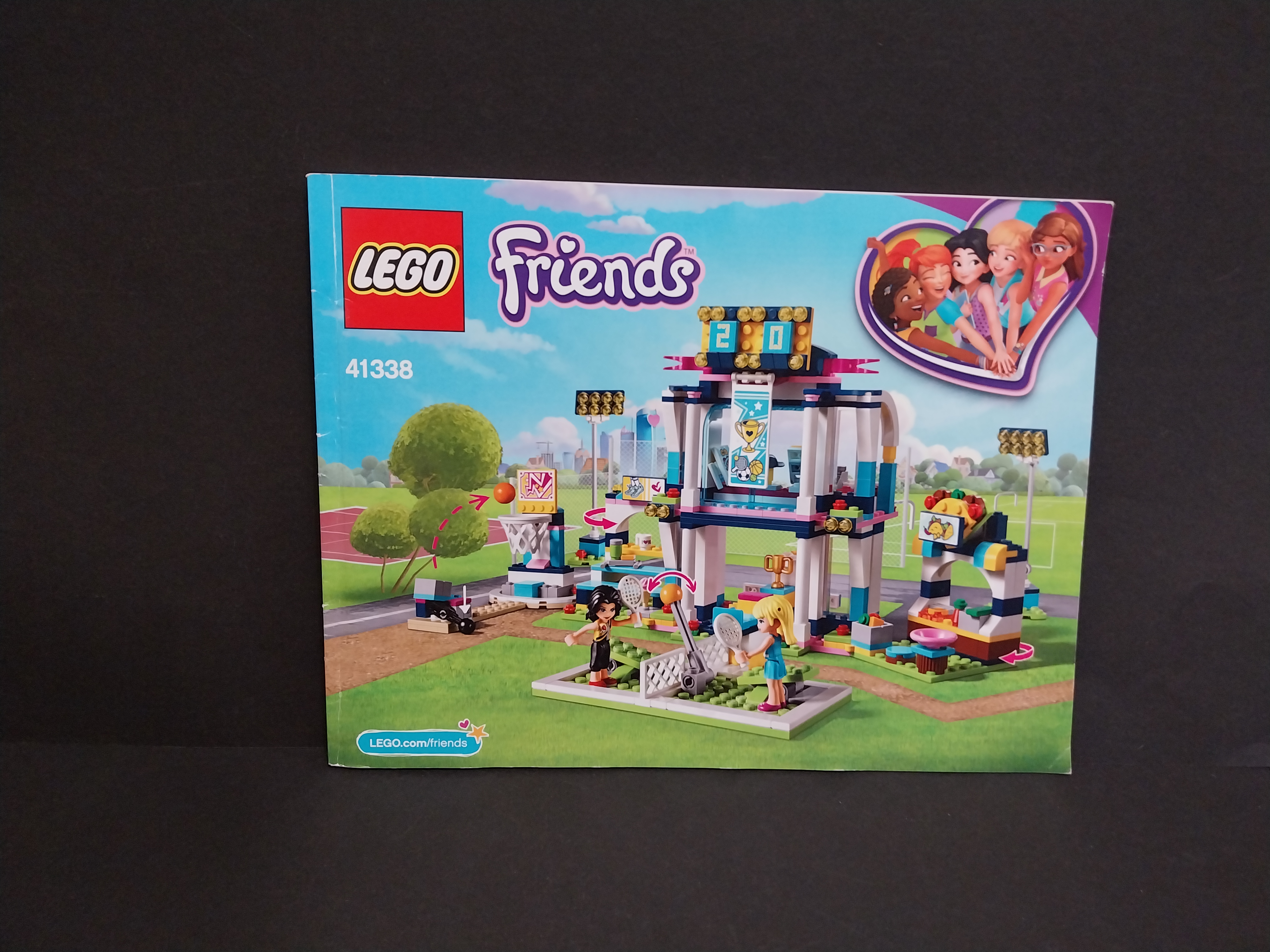 LEGO® Friends 41338 Stephanie ve sportovní aréně - POUŽITÉ