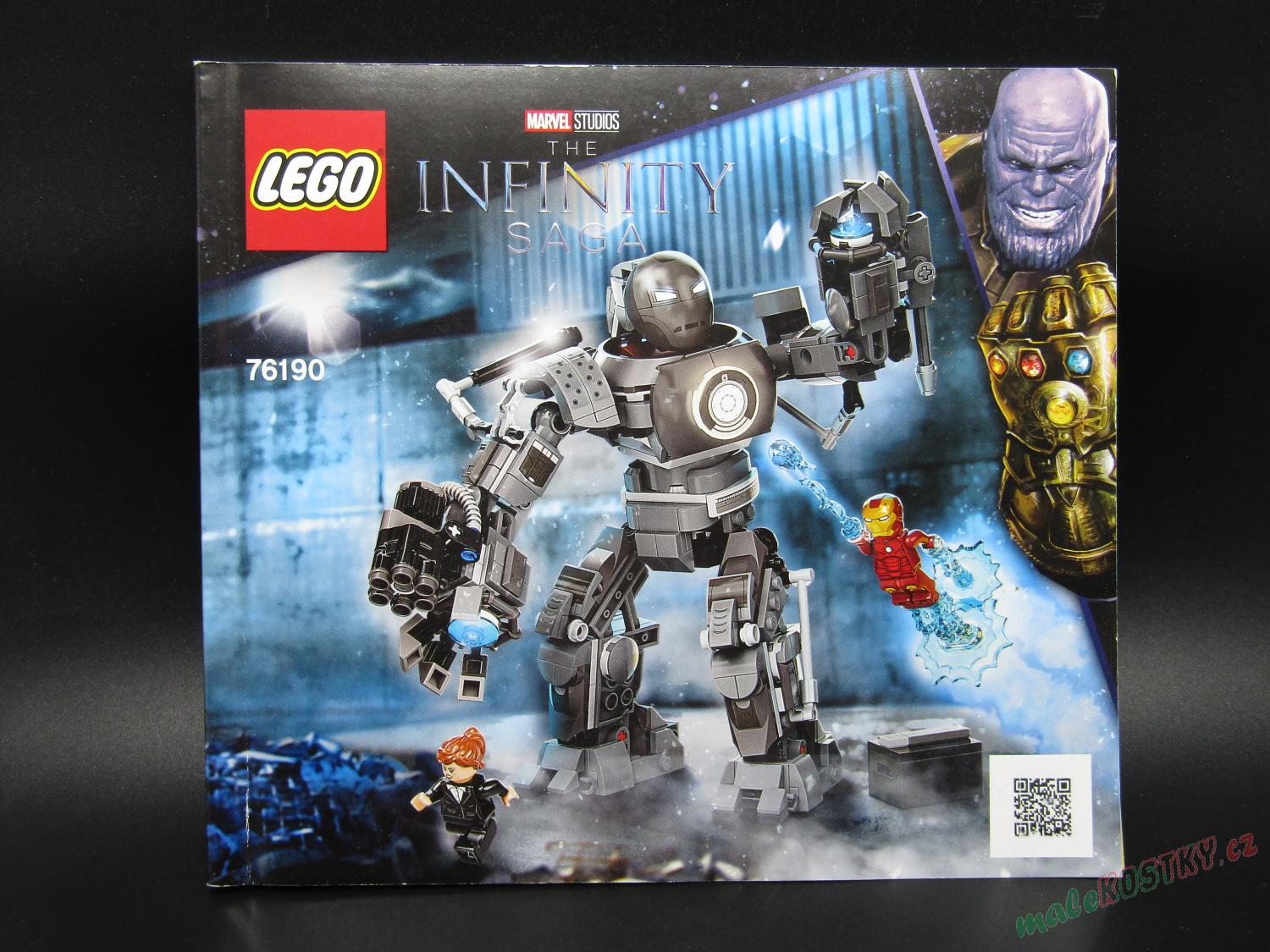 LEGO® Super Heroes 76190 Iron Man: běsnění Iron Mongera - POUŽITÉ