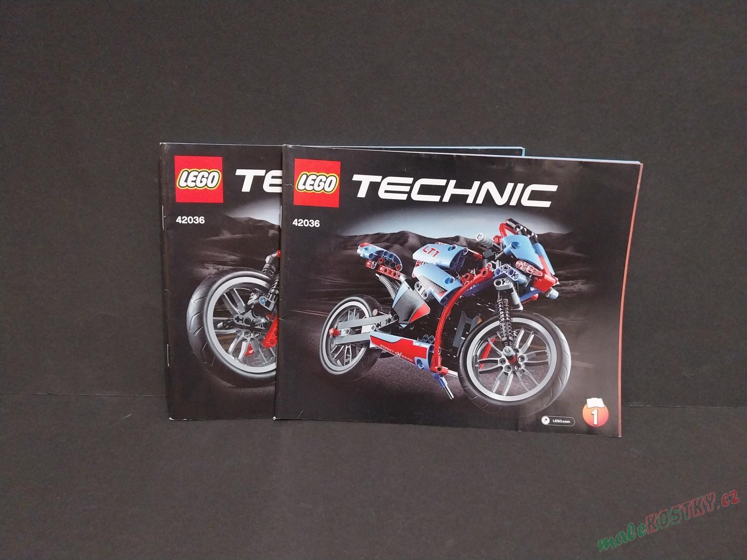 LEGO® Technic 42036 Silniční motorka - POUŽITÉ