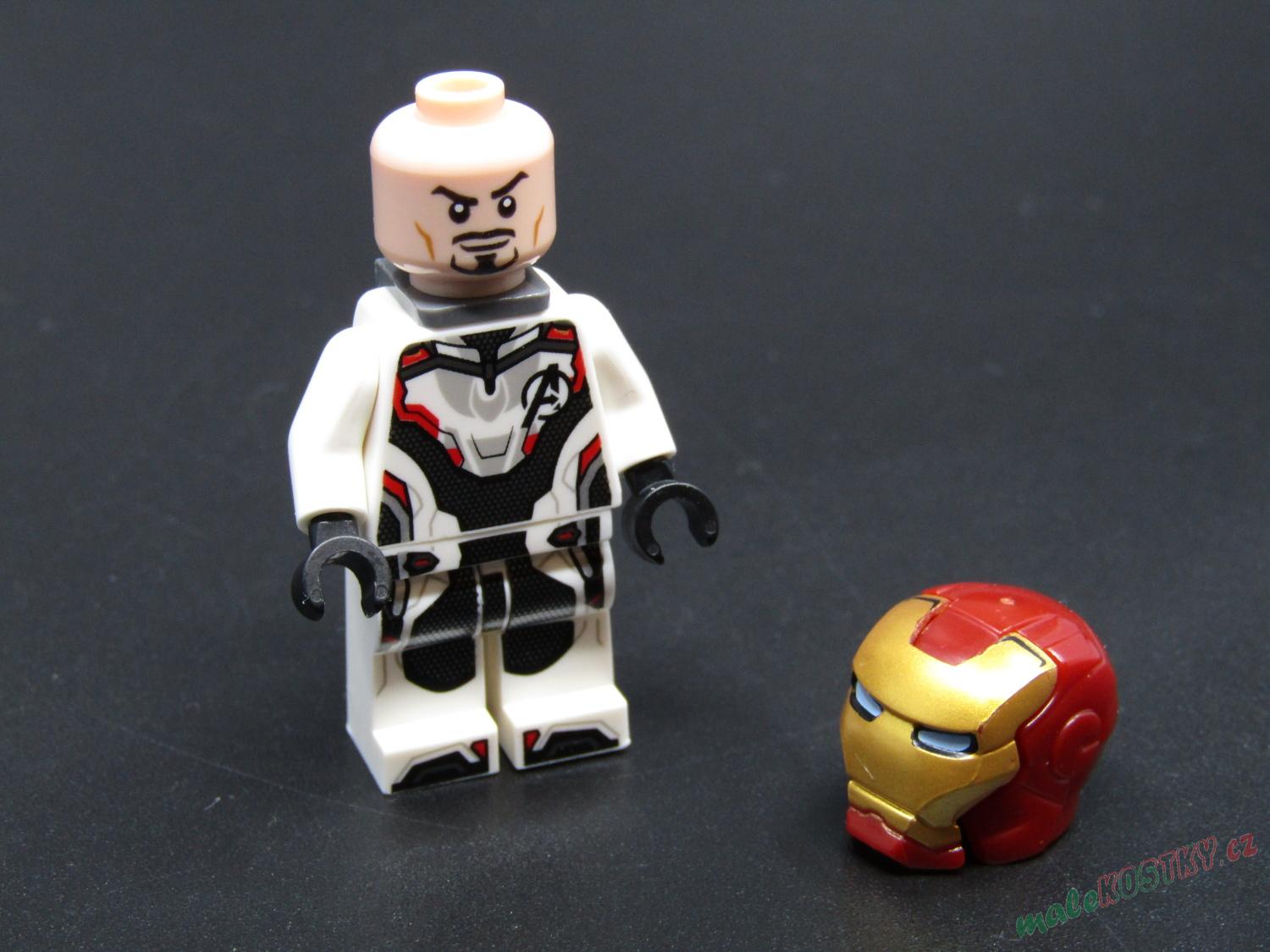 Lego figurka Super Heroes - Iron Man - DROBNÁ PRASKLINA NA TĚLE