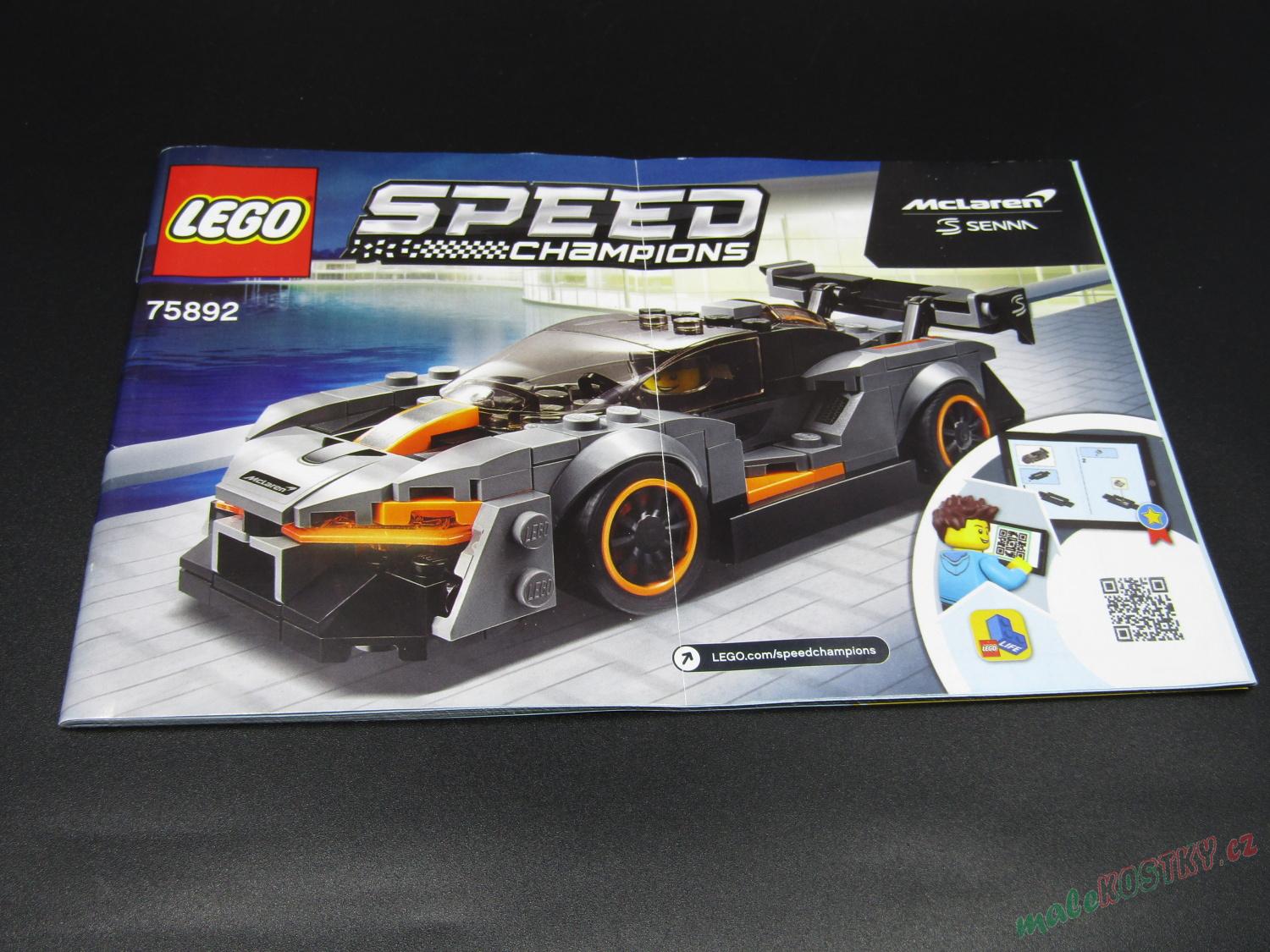 LEGO® Speed Champions 75892 McLaren Senna - POUŽITÉ