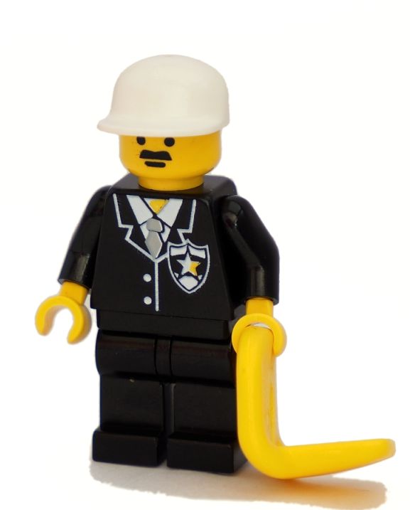 Lego figurka policista s vestou