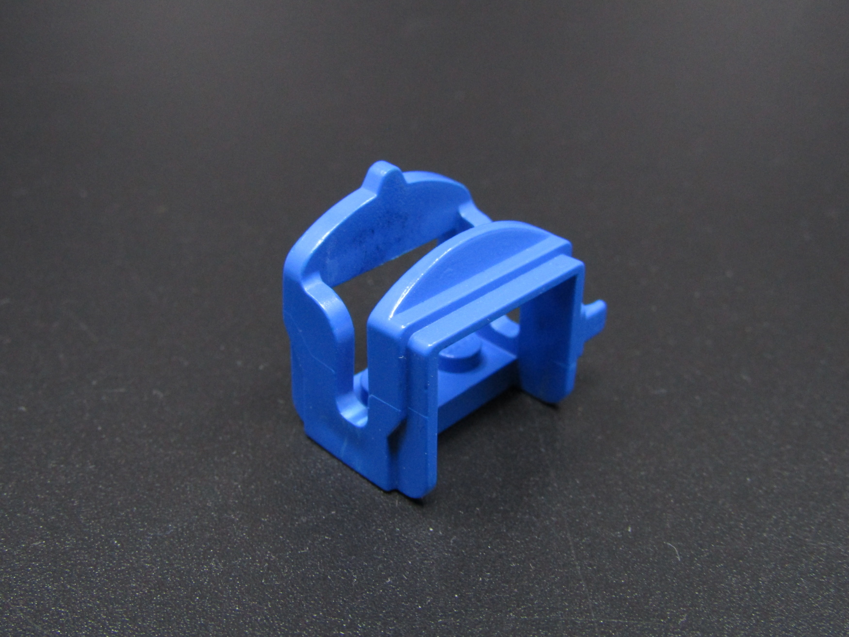 Lego sedlo s jedním držákem - modré